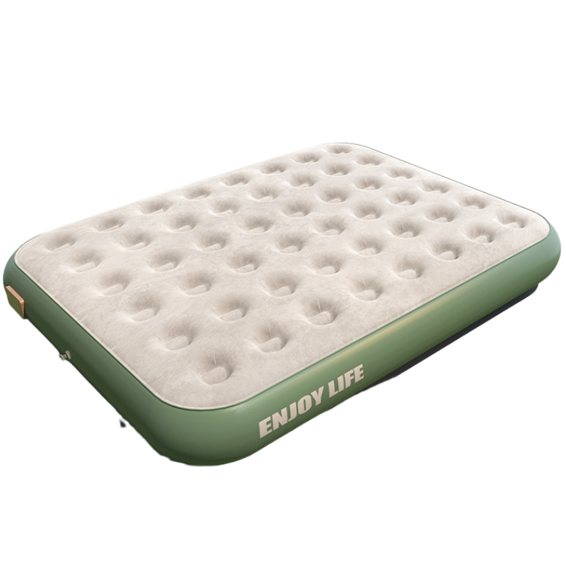 Double sleeping mat inflatable