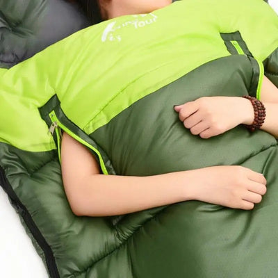 Down military sleeping bag