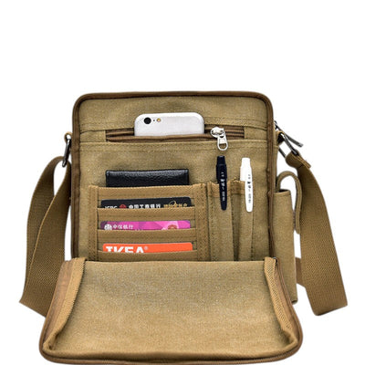 Everyday carry mens shoulder bag