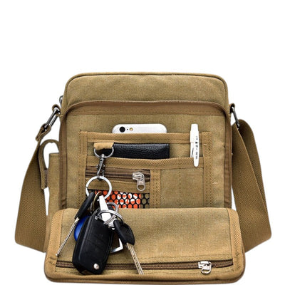 Everyday carry mens shoulder bag