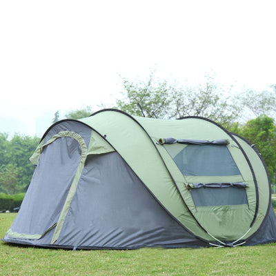 Foldable camping tent