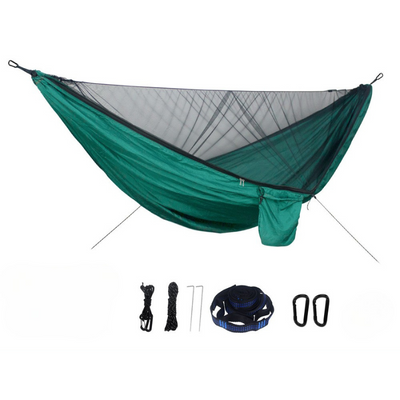 Hammock with mosquito net tent