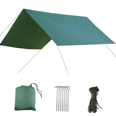 Heat reflective tarp camping
