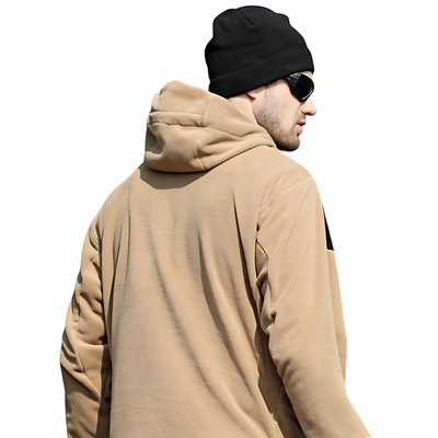 Hoodie army winter fleece jumper