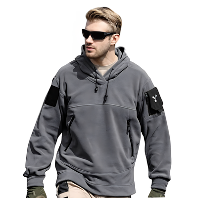 Hoodie army winter fleece jumper