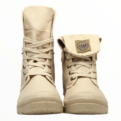 Hunter canvas desert commando boots