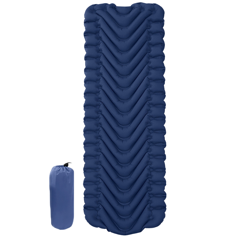 Inflatable single sleeping pad