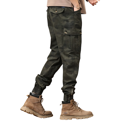 Mens army camo cargo pants
