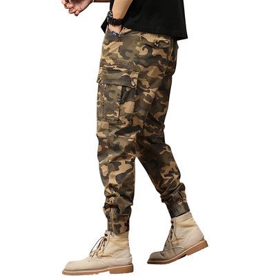 Mens army camo cargo pants