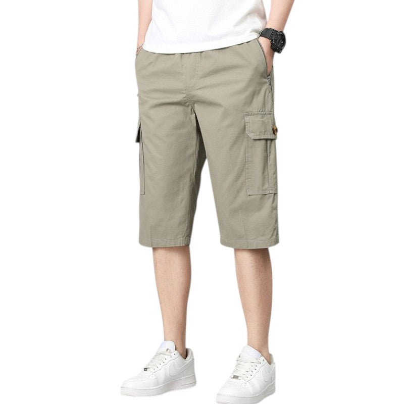 Men’s below the knee cargo shorts