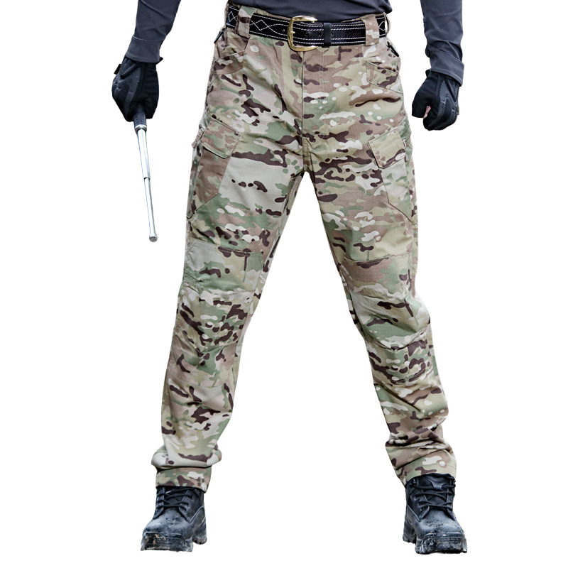 mens camouflage combat trousers