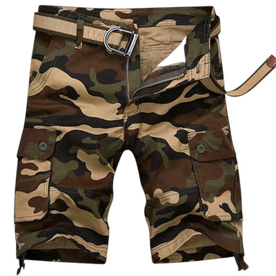 Men’s cargo shorts camouflage