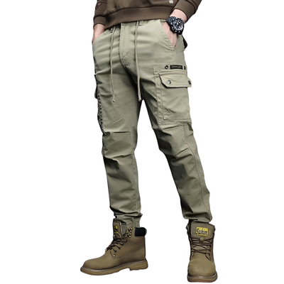 Men’s Elastic Military Cargo Pants