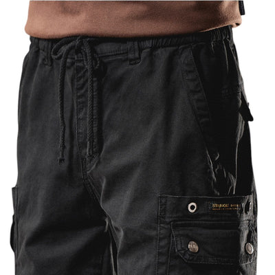 Men’s Elastic Military Cargo Pants