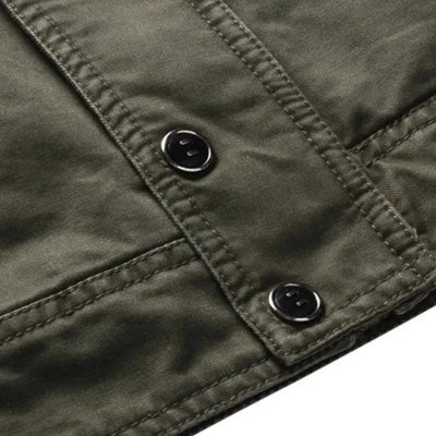 Mens Military Style Jacket