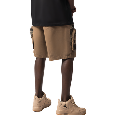 Men’s quick dry camo cargo shorts
