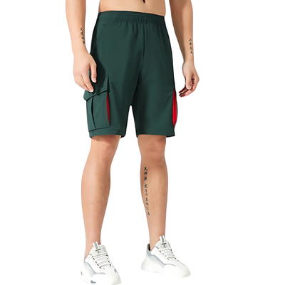 Mens summer cargo shorts