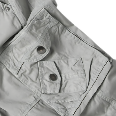 Mens white camo cargo shorts