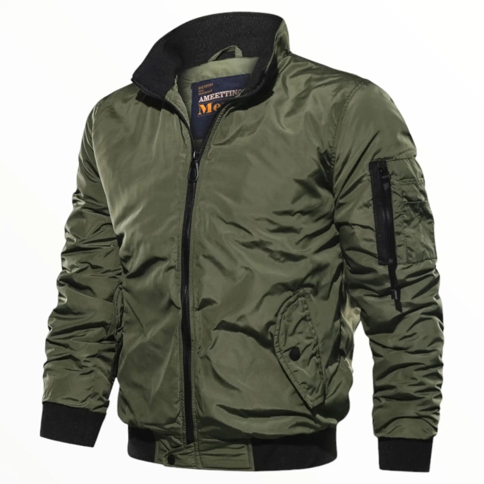 Military bomber jacket
