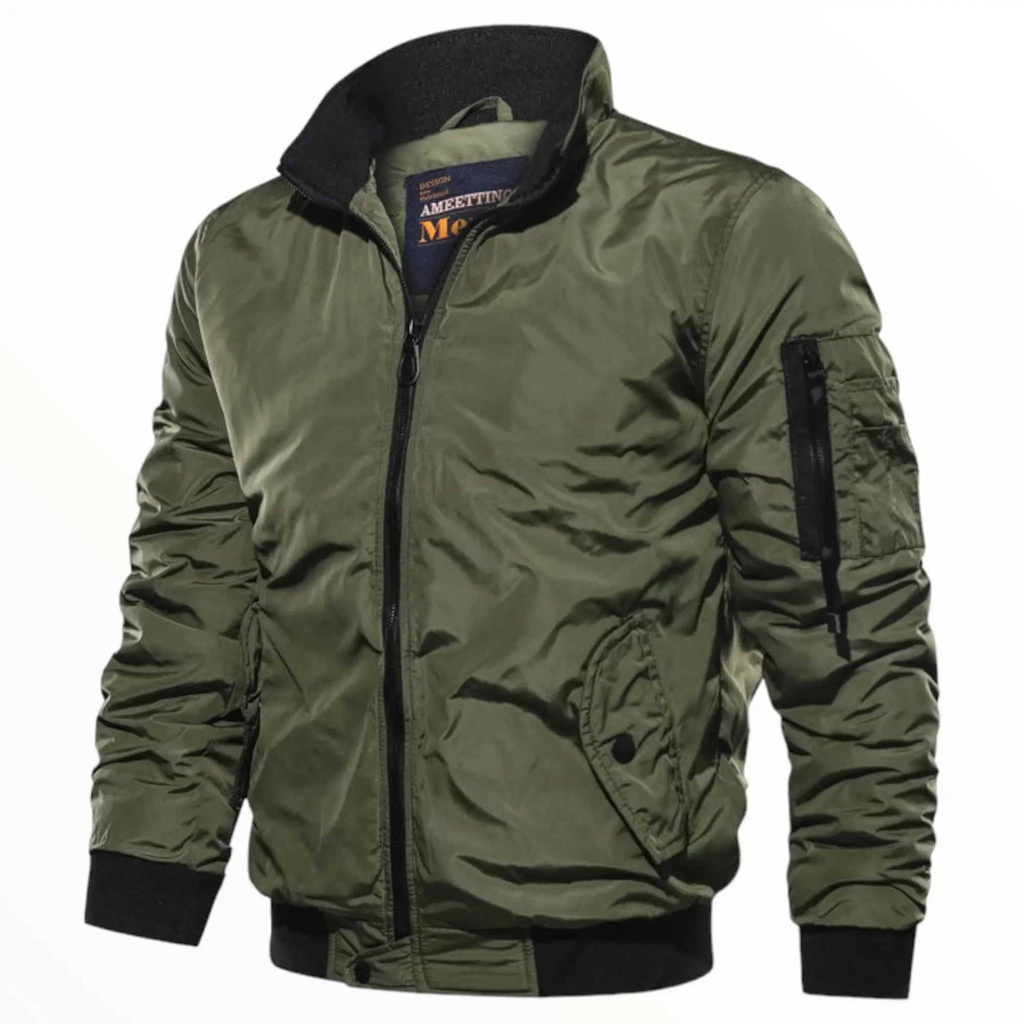 Military bomber jacket