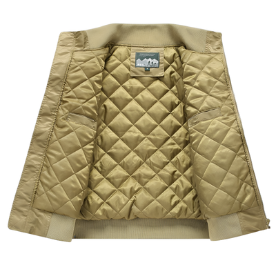 Military flight bomber jacket