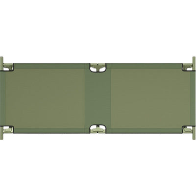 Military folding camping bed