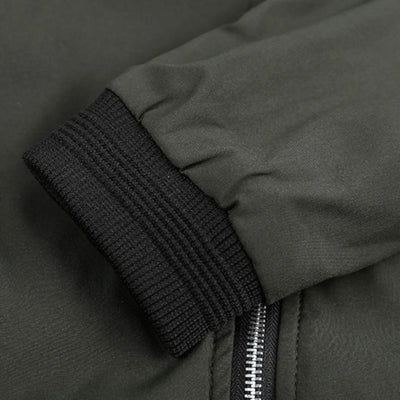 Military Green Bomber Jacket