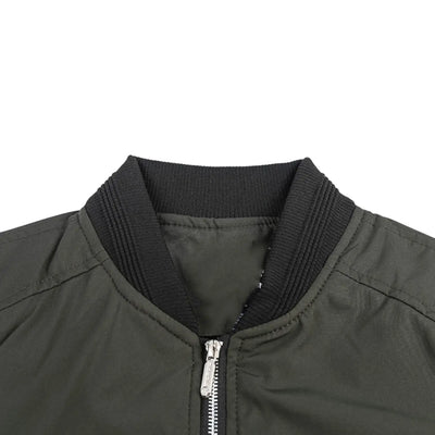Military Green Bomber Jacket