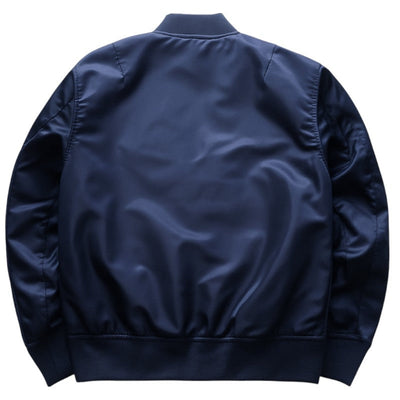Military hooded ma1 bomber jacket