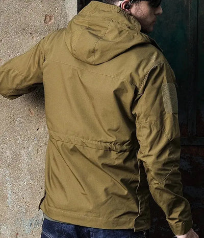 Military Jacket with Hood