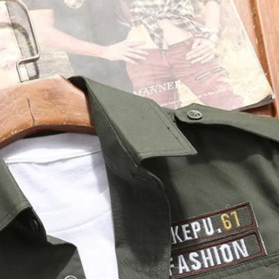 Military Jacket Shirt