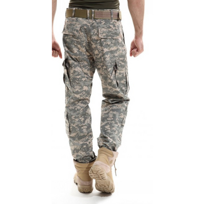 multi pocket cotton camouflage pants