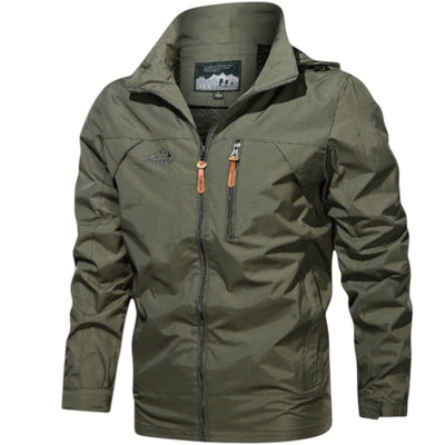 Outdoor military waterproof jacket