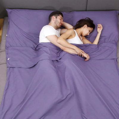 Outdoor sleeping bag liner