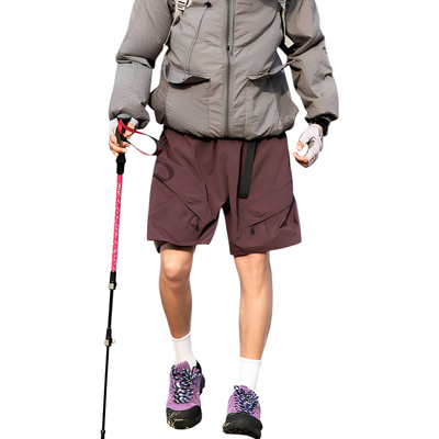 Premium trekking hiking cargo shorts