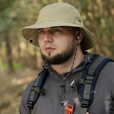 Quick dry bush hat