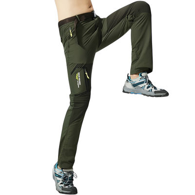 Quick dry detachable hiking pants