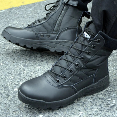 Side Zip Desert Boots