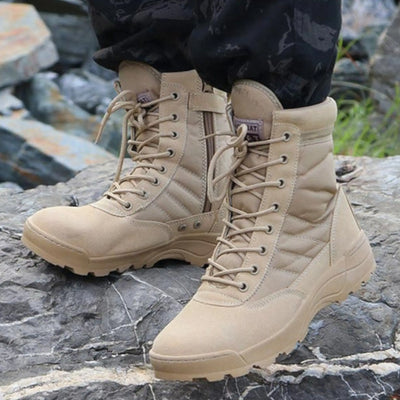 Side Zip Desert Boots