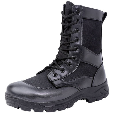 side zip tactical boots