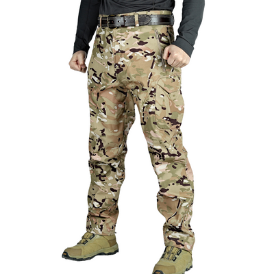 slim combat trousers mens