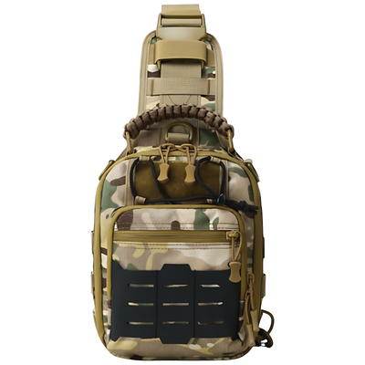Sling bag with MOLLE system