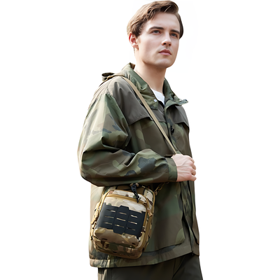 Sling bag with MOLLE system