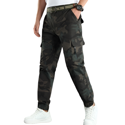 Straight leg army cargo pants