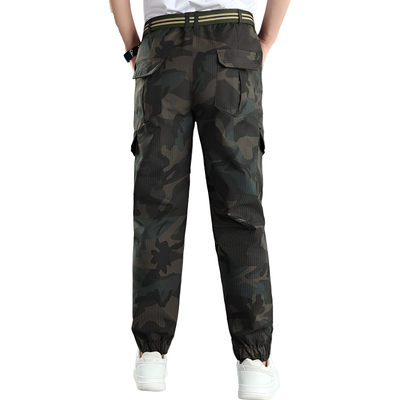 Straight leg army cargo pants
