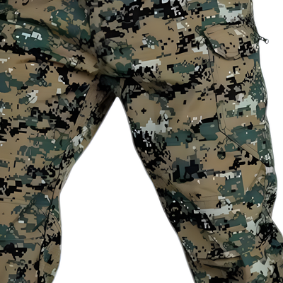 Tactical camo cargo pants