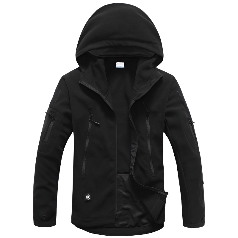 tactical outdoor hoodie zip up