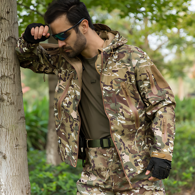 Tactical zip up hoodie