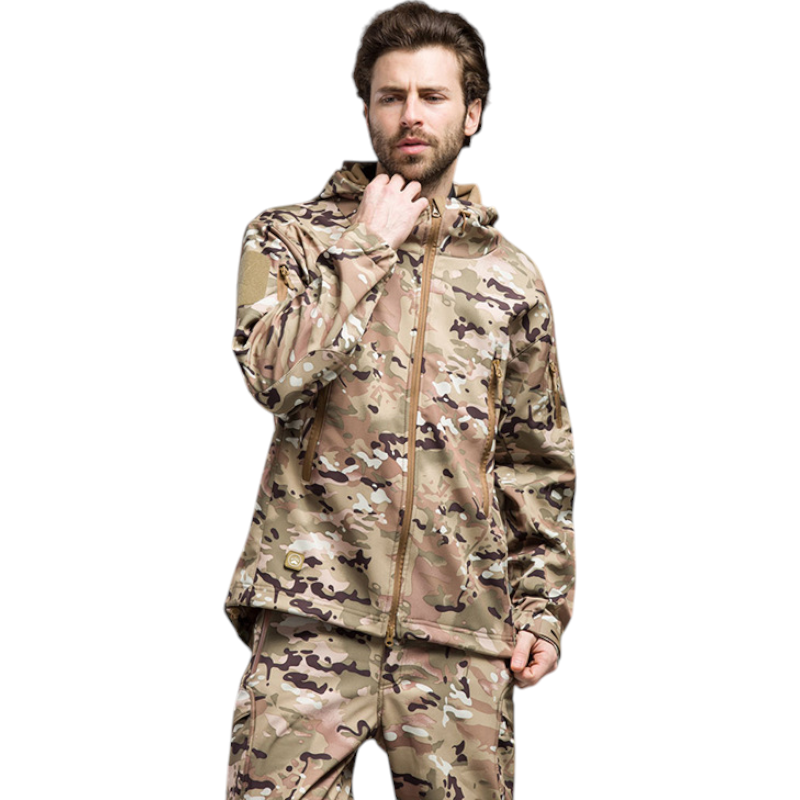 Waterproof Camo Jacket