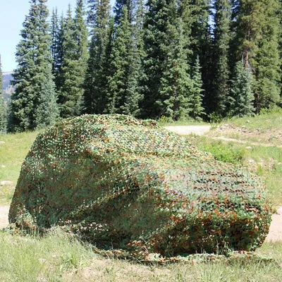 Waterproof camouflage netting